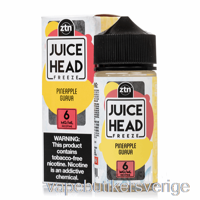 Vape Sverige Frys Ananas Guava - Juicehuvud - 100ml 3mg